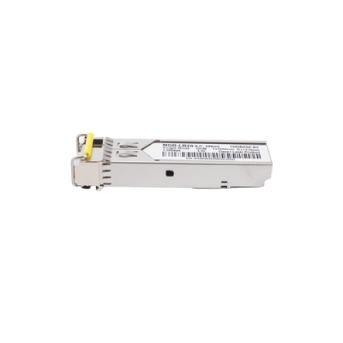 Transceptor mini-Gbic SFP 1G LC TX:1550nm RX:1310 para fibra Mono Modo 20 Km WDM, Requiere MGB-LA20