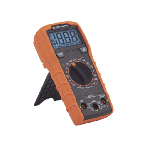 Multímetro Digital con Selección Manual Rango 600V CAT III con Protección de Alerta LED del Cable de Prueba Multímetro Digital con Selección Manual Rango 600V CAT III con Protección de Alerta LED del Cable de Prueba