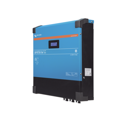 SmartSolar MPPT RS 450/100-MC4. Controlador Solar MPPT 100A, Voltaje: 48 Vcc. Para uso con Inv. Cargadores Victron