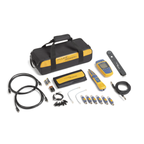 Kit Profesional de Verificador de Red MicroScanner2, para Comprobación de Redes de Voz, Datos y Video, con Pantalla LCD Retroiluminada