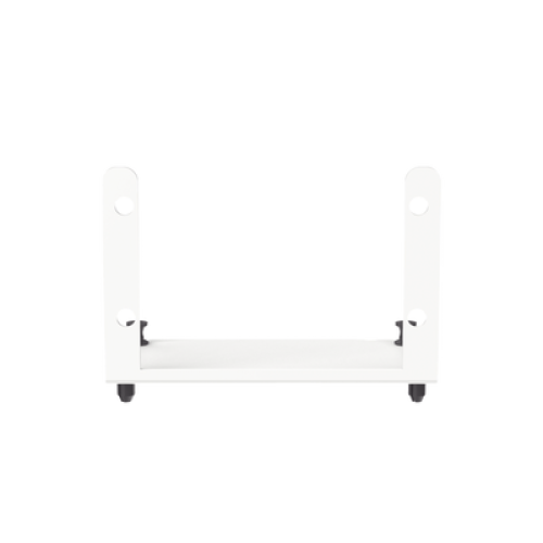 Soporte Para 2 Adaptadores de Fibra Óptica Opticom®, Para Uso con Gabinetes Multipropósito, de Instalación a Presión, Color Blanco