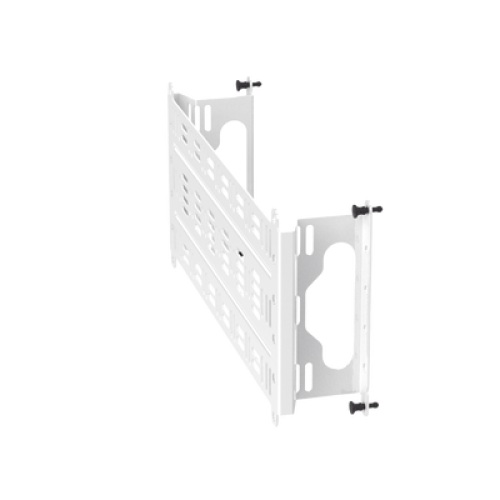 Accesorio Para Montaje de Equipos o Dispositivos en Gabinetes Multipropósito, de Instalación a Presión, de Acero, Color Blanco