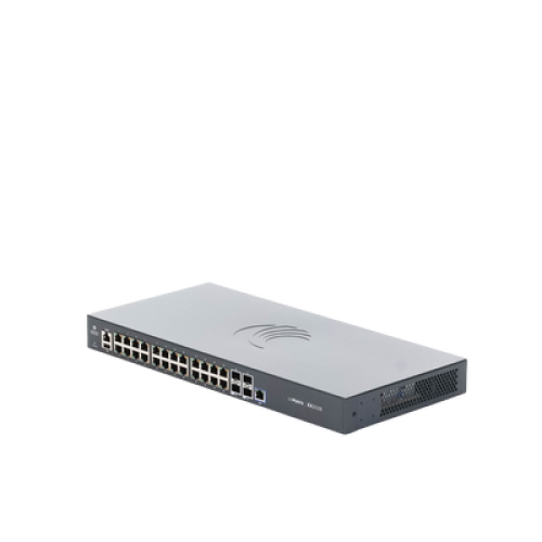 Switch cnMatrix EX2028 capa 3 de 28 puertos (24 Ethernet Gigabit, 4 SFP+) administración desde la Nube (MX-EX2028XXA-U)