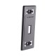 Placa de Pared Modular MAX, de 1 Salida, Color Negro Placa de Pared Modular MAX, de 1 Salida, Color Negro