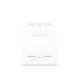 Placa de Pared Modular MAX, de 2 Salidas, Color Blanco, Versión Bulk (Sin Empaque Individual)