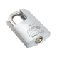 Candado Metálico Robusto para Puertas / Llave PH-52 para 5 pernos de combinación / Diseño Anti-palanca con Gancho Protegido.