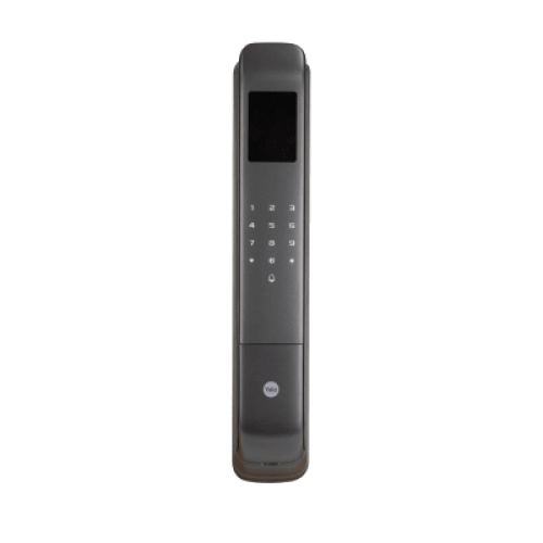 Cerradura Digital Cornelius / Reconocimiento Facial 3D / Sensor de Huella con IA / Capacidad de 100 Huellas, 20 Face ID, 100 Tarjetas MIFARE / Doble Verificación / Bloqueo Automático / Modo Niños / IP54 / Aleación de Aluminio