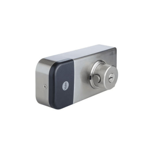 Cerradura Digital para Exteriores / Teclado Digital Táctil / Control Remoto App Yale / Compatible Zigbee-Z Wave Plus / Resistente Intemperie / Hasta 250 Usuarios / Baterías AA