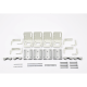 Kit con 4 Extensores de Ganancia a 28 dBi para Cambium ePMP Force 425