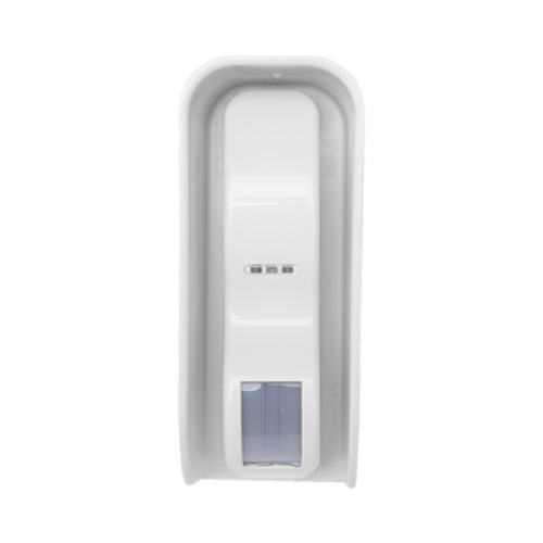 Sensor de Movimiento Tipo Cortina / 100 % Exterior / Alimentado por baterias / Doble tecnologia MW & PIR / Compatible con cualquier panel de alarma Sensor de Movimiento Tipo Cortina / 100 % Exterior / Alimentado por baterias / Doble tecnologia MW & PIR / Compatible con cualquier panel de alarma