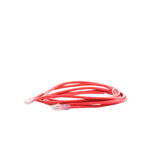 Cable de Parcheo UTP Categoría 6, con Plug Modular en Cada Extremo - 3 Metros (9.84 Pies) - Rojo