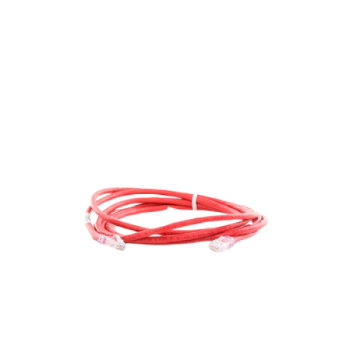 Cable de Parcheo UTP Categoría 6, con Plug Modular en Cada Extremo - 3 Metros (9.84 Pies) - Rojo