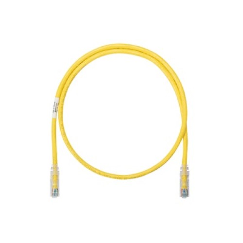 Cable de Parcheo UTP Categoría 6, con Plug Modular en Cada Extremo - 3 Metros (9.84 Pies) - Amarillo
