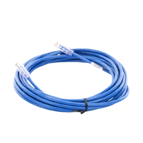 Cable de Parcheo UTP Categoría 6, con Plug Modular en Cada Extremo - 6 Metros (19.69 Pies) - Azul