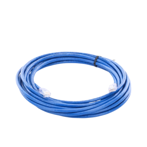 Cable de Parcheo UTP Categoría 6, con Plug Modular en Cada Extremo - 6 Metros (19.69 Pies) - Azul