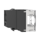 Conector Jack Estilo 110 (de Impacto), Tipo Keystone, Categoría 6A, de 8 Posiciones y 8 Cables, Color Negro Conector Jack Estilo 110 (de Impacto), Tipo Keystone, Categoría 6A, de 8 Posiciones y 8 Cables, Color Negro