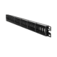 Panel de Parcheo Modular Keystone (Sin Conectores), de 24 Puertos, Espacio Para Identificación con Etiqueta Adhesiva, 1UR