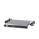 PDU Monitoreable de Transferencia Automática ATS (Fuente Redundante), Con 10 Salidas 5-15R, Enchufes de Entrada NEMA 5-15P, Instalación Horizontal de 19in, 1UR, 15 Amp, 120 Vca 