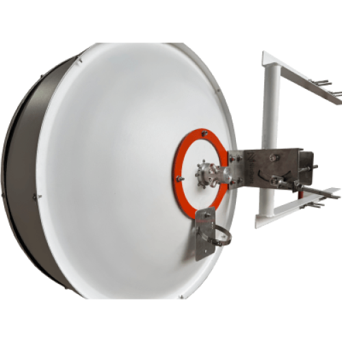 Antena Direccional / 2 ft / 5.9-7 GHz / Ganancia 32 dBi / SLANT de 45 ° y 90° / Incluye Jumpers con conector N-Macho a RPSMA / montaje y radomo incluido. 