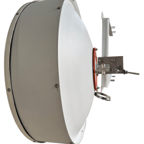 Antena Direccional / 2 ft / 5.9-7 GHz / Ganancia 32 dBi / SLANT de 45 ° y 90° / Incluye Jumpers con conector N-Macho a RPSMA / montaje y radomo incluido. 