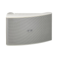 Altavoz de Montaje en Superficie de 2 vias | Woofer 6.5'' | Tweeter 1'' | Media Intemperie | 6 ohms | Par | Color Blanco Altavoz de Montaje en Superficie de 2 vias | Woofer 6.5'' | Tweeter 1'' | Media Intemperie | 6 ohms | Par | Color Blanco