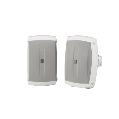 Altavoces de Montaje en Superficie de 2 vias | Woofer 5 in, Tweeter 0.5 in | Semi-Exterior, 6 ohms | Par Color Blanco
