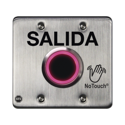 Interruptor IR NoTouch® de Acero Inoxidable, Salida Doble, SALIDA 