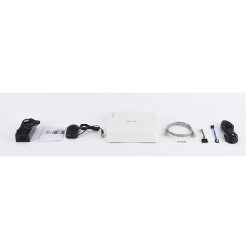 NVR 4 Megapixel (Compatibles con Cámaras AcuSense) / 4 Canales IP / 4 Puertos PoE+ / 1 Bahía de Disco Duro / Salida en Full HD