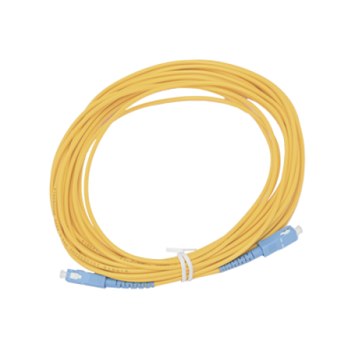 Jumper de Fibra Óptica Simplex, Monomodo, con Conectores SC/UPC-SC/UPC, de 10 Metros (32.81 Pies) Jumper de Fibra Óptica Simplex, Monomodo, con Conectores SC/UPC-SC/UPC, de 10 Metros (32.81 Pies)