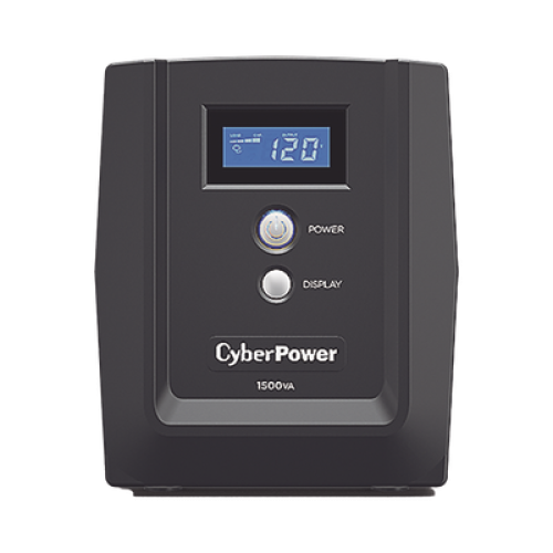 UPS de 1500 VA/900 W, Topología Línea Interactiva, Entrada 120 Vca NEMA 5-15P, y 8 Salidas NEMA 5-15R, Con Regulador de Voltaje (AVR)