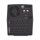 UPS de 1500 VA/900 W, Topología Línea Interactiva, Entrada 120 Vca NEMA 5-15P, y 8 Salidas NEMA 5-15R, Con Regulador de Voltaje (AVR)