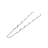 Remate Preformado de Acero Galvanizado para Fibra Mini-ADSS de 24 hilos SPAN 120 metros, diámetros 7.5 - 8 mm