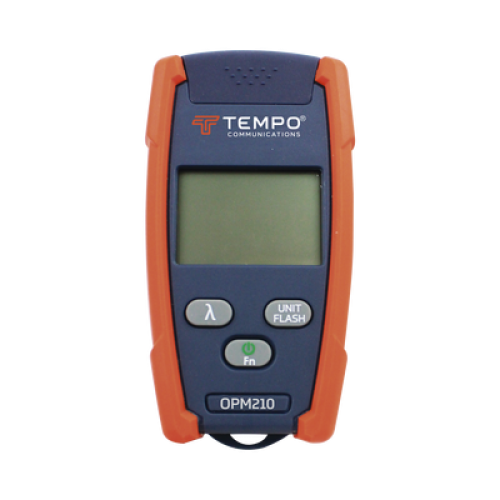 Medidor de Potencia (Micro OPM) para Fibra Óptica con Localizador Visual de Fallos (VFL), Entrada Universal de 2.5 mm (para Conectores SC, ST y FC), Rango de Medición de -70 a +10 dBm