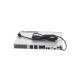 UPS de 1000 VA/600 W, Topología Línea Interactiva, Entrada 120 Vca NEMA 5-15P, Tipo Rack 1 UR, Con 6 Tomas NEMA 5-15R