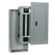Tablero de alumbrado P1, 18 circuitos, Barras en aluminio 250 AMP, Frente de sobreponer, Sin zapatas principales.