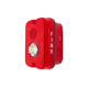 Sirena con Lámpara LED Estroboscópica / 2 Hilos / Montaje en Pared / 16 a 24 Vcd / Configuración Estroboscópica Seleccionable / Texto en Inglés / Color Rojo / Uso exterior