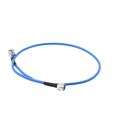 Cable Flex SSP-250-LLPL (1/4 Diam.) de 1 Metro (3.28 Pies), Bajo PIM (?-155 dBc), Conectores N Macho a N Macho en A/R, 0-6 GHz.