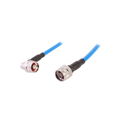 Cable Flex SSP-250-LLPL (1/4 Diam.) de 1 Metro (3.28 Pies), Bajo PIM (?-155 dBc), Conectores N Macho a N Macho en A/R, 0-6 GHz.