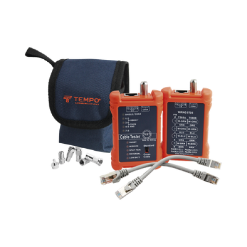Tester Profesional para Mapeo de Cables de Red/Coaxiales