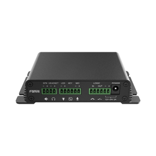 Gateway para Voceo, Paging y Video / Soporte 1 Cámara / Amplificador integrado de hasta 30 W