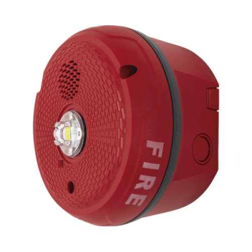 Sirena con Lámpara LED Estroboscópica / Montaje en Techo / Nivel de Candelas Seleccionable / Color Rojo / Nuevo Diseño Moderno y Elegante / Menor Consumo de Corriente / Uso exterior Sirena con Lámpara LED Estroboscópica / Montaje en Techo / Nivel de Candelas Seleccionable / Color Rojo / Nuevo Diseño Moderno y Elegante / Menor Consumo de Corriente / Uso exterior