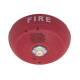 Sirena con Lámpara LED Estroboscópica / Montaje en Techo / Nivel de Candelas Seleccionable / Color Rojo / Nuevo Diseño Moderno y Elegante / Menor Consumo de Corriente 