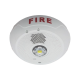 Sirena con Lámpara LED Estroboscópica, Montaje en Techo, Nivel de Candelas Seleccionable, Color blanco , Nuevo Diseño Moderno y Elegante y Menor Consumo de Corriente 
