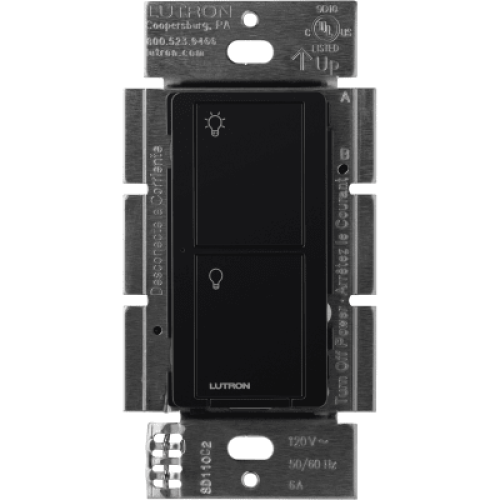(Caseta Wireless) Interruptor Inteligente On/Off, No requiere cable neutro. 5A / 110-277V