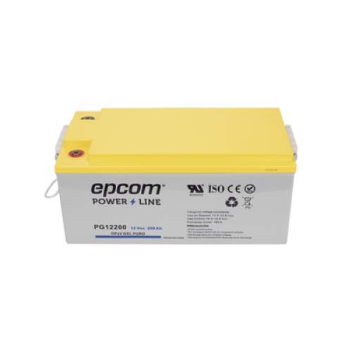 Batería de GEL PURO OPzV / 12 V @ 200 Ah / Ciclo profundo / Uso en Aplicaciones Fotovoltaicas y de Respald