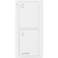 Control remoto PICO 2 botones encender, apagar, complemente con un switch on/off, Caseta, RA2, RadioRa2