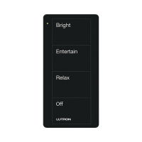 Control remoto inalambrico PICO, con escenas predefinidas para espacio en sala..