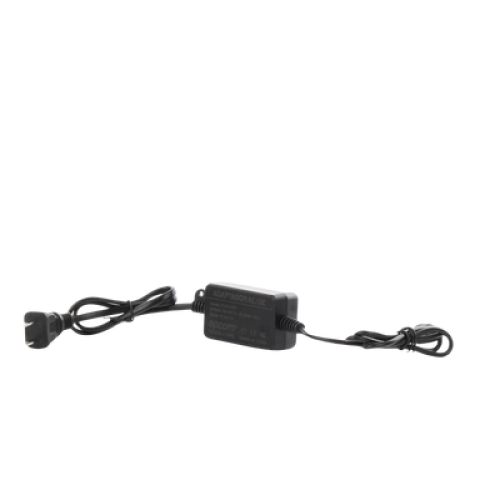 Adaptador de Pared de 12Vcc @ 1 A con cable y clavija Nema 1-15 / 0.5 metros a la toma de alimentación / 0.5 metros a la conexión del dispositivo