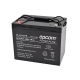 Batería 12 Vcc / 75 Ah /  UL / Tecnología AGM-VRLA / Retardante a la flama/ Uso en: Aplicaciones fotovoltaicas / Terminales tipo M6  / Cargador recomendado CHR-250. 
