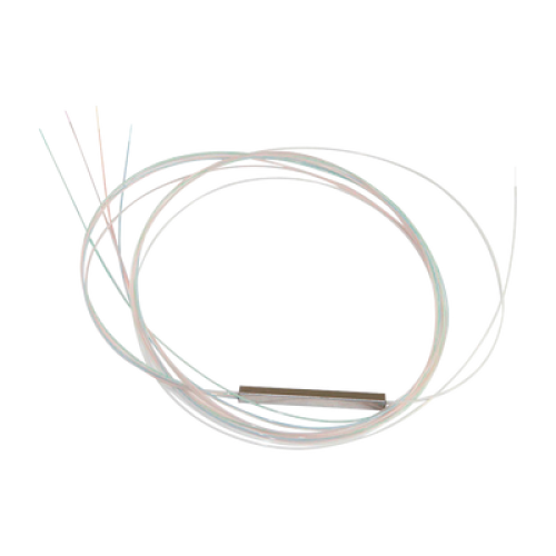 Splitter (Divisor Óptico) Tipo PLC, de 1x4, para Fusión (Sin Conectores)